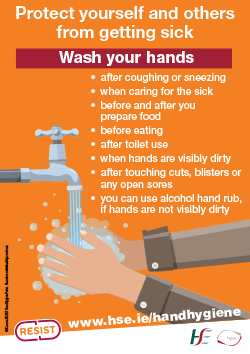 Hand hygiene poster