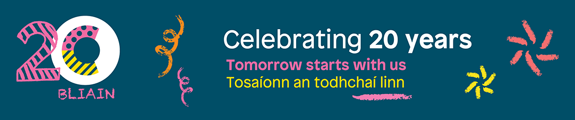 Celebrating 20 years. Tomorrow starts with us.