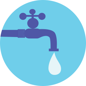 right-clean-water (1) drawing of a tap to illustrate "the right to clean water"